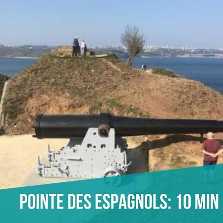 Maison Spacieuse A Deux Pas De La Plage Roscanvel Luaran gambar